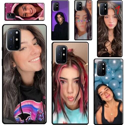Charli Damelio For OnePlus 9 Pro 8 Pro Nord 8T 9R Case Cover For Realme 8 Pro 6 7 Q3 Pro GT C21 C11 C3