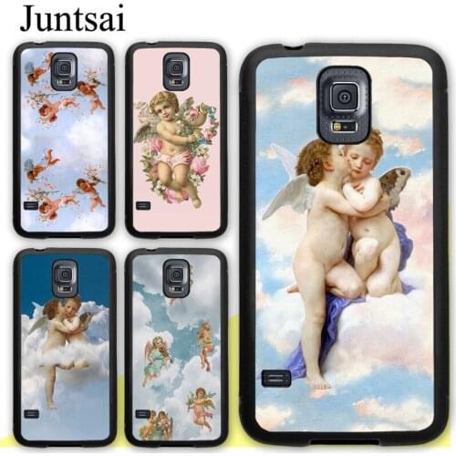 Renaissance Angels In Sky Case For Samsung Galaxy S20 Plus S9 S10 Note 20 Ultra A50 A70 A51 A71 A21S A20e A31 M31 M21