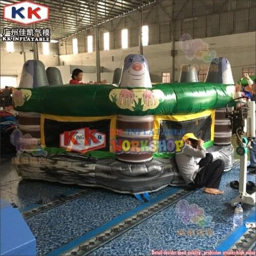 Human Inflatable Whack a Mole inflatable Game For Party Or Event Hire