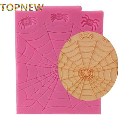 DIY Cobweb Silicone Mold Fondant Craft Polymer Clay Resin Clay Cake Molds Cake Decorating Tools