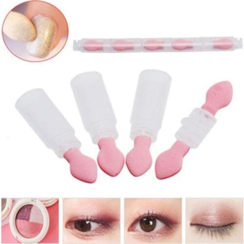 Sponge Stick Eye Shadow Brush Applicator Cosmetic Make up Double-head Eyeshadow Brush For Women Makeups