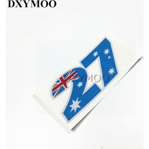 Moto GP UK Flag Car Stickers Motorcyclebumper Decal United Kindom Flag Stickers for Stoner 27 11x5cm