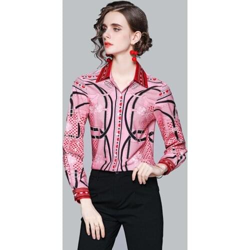 Oceanqiong Collar Blouses