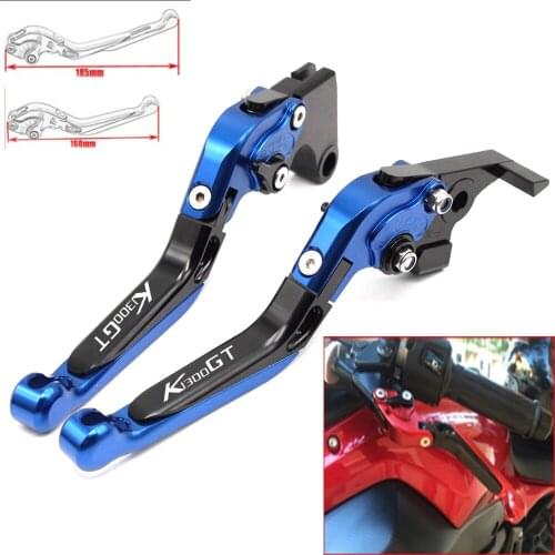 Motorcycle CNC Adjustable Foldable brake Clutch Levers for BMW K1300 GT K1300GT 2009 2010 2011-2015 with Logo (K1300 GT)