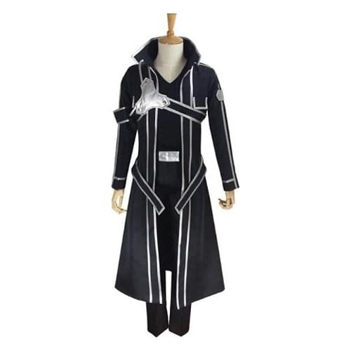 SAO Swords Art Online Kirito Anime Cosplay Costume