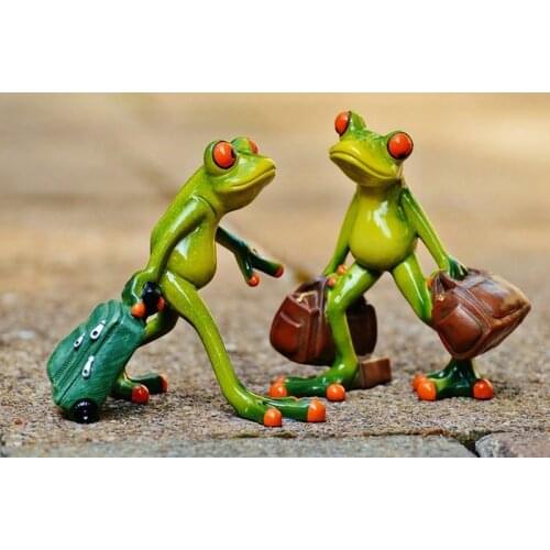 YIKEE diamond painting Frogs,large diy diamond painting,diamond painting full square new arrival K593