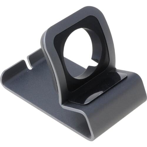 Aluminum Charge Stand Holder Station Dock Mount for Apple Watch Series 1/2/3/4 42mm 38mm 40mm 44mm Charger Cable