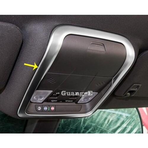 For Cadillac XT5 2017 2018 2019 2020 Car Sticker Styling Inner Cover Front Head Read Reading Switch Light Lamp Frame Trim 1pcs