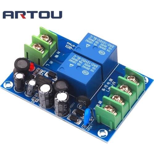 220V 2 Channel Power Automatic Switcher 10A Dual Power Supply two-in-one Power-off Switchboard Module