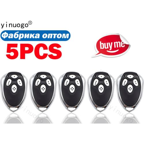 5PCS Alutech AT-4 Door Remote Control Comapatible AN-Motors AT-4 Alutech AnMotors ASG1000 AR-1-500 ASG600 Receiver