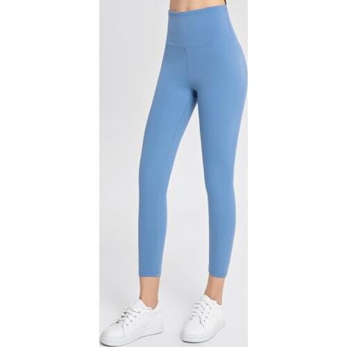 ATHVOTAR Leggings Women Sport Legging Ladies Women Seamless Leggings Quick Drying Elastic Solid Colour Clothing