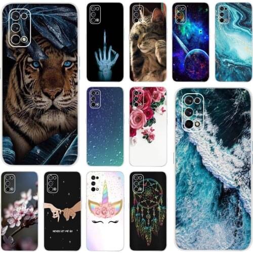 For Realme 7 Pro Case Soft Cute Phone Cover Silicone Case for OPPO Realme 7 Case Realme7 7 Pro Protective Bumper Realme 7Pro Bag