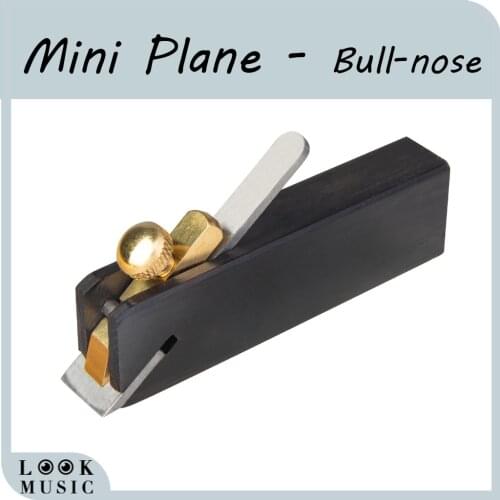 Woodworking Tool European-Style Ebony Mini Bull-nose Plane Durable Wood Plane