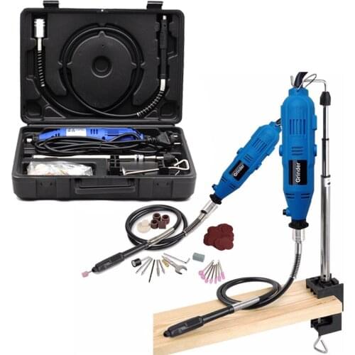 220V Power Tools Mini Electric Drill Grinder Grinding Machine Engraving Accessories Dremel Rotary Tools For Dremel 3000 4000