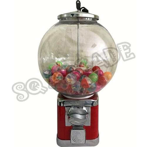 Capsule Toy Ball Bouncy Vending Machine Coin Operated With Stand Candy Dispenser