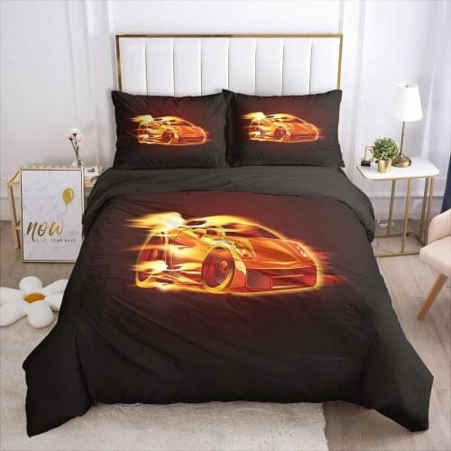 3D Bedding Set Duvet Cover Sets Quilt Covers Pillowcase(s) Blanket Case Bed Linens Cartoon Twin Double Size Home Textile
