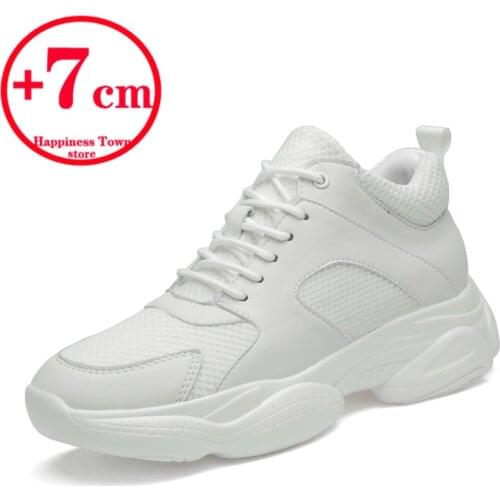Men Sneakers Breathable Running Shoes Outdoor Sport Fashion Comfortable Casual Couples Gym Mens Shoes Heighten Shoes