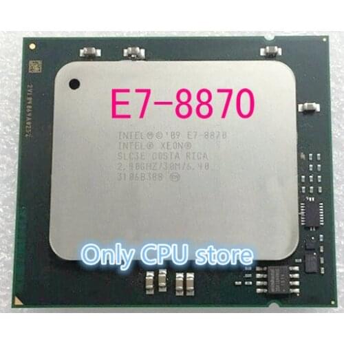 Free shipping E7-8870 Original Intel Xeon E7 8870 2.4GHz 30MB 10CORES 22NM LGA1567 130W Processor