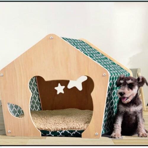 Pet Accessories Indoor Portable Travel Room Kennel Bed Foldable Cat House Pet Bed Tent Nest Dog Beds for Medium Dogs