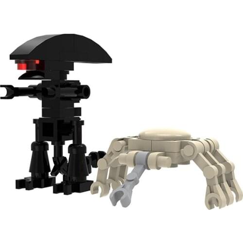 MOC Alien Variants Biochemical Monster Praetorian Facehugger Building Block Software Bricks Model Assemble Children Toy Gift