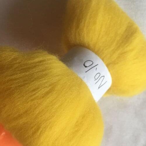 WFPFBEC 70s Australia COMBED 100% WOOL fiber merino diy wool for neddles felting 50g 100g NO.10