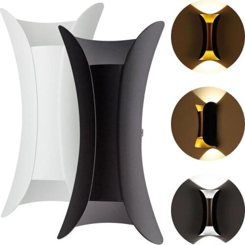 1 pcs modern small waist wall lamp Led wall light wall-mounted staircase aluminum lighting sconce bathroom mirror lamp AC85-265V