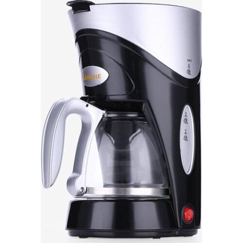 Household Semi-automatic Espresso Coffee Machine Multi-function Drip American Machine Can Brew Coffee Make Tea Cafetera TW1711