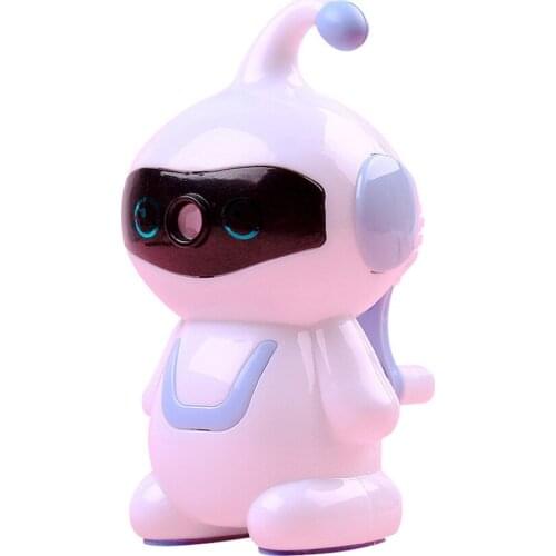 Cartoon Robot Manual Pencil Sharpener with Anti-slip Pads, Children Pencil Sharpener for Drawing, Sketching, Coloring Pencils