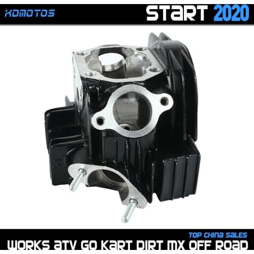 Motorcycle Cylinder Head For 52.4mm Bore lifan LF 125cc lf125 Horizontal Kick Starter Engines Dirt Pit Bikes Atv Quad Parts