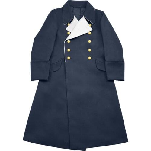 GUGH-001 WWII German Luftwaffe General Gabardine Greatcoat