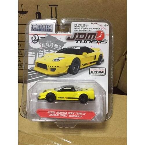 Ja da 1:64 2002 Hon daNSX Type-R alloy toy car toys for children diecast model car Birthday gift