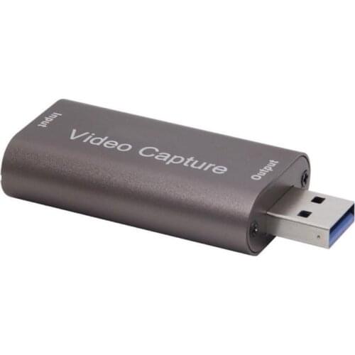 4K Video Capture Card USB 3.0 HDMI-Compatible Video Box Camera Grabber Recording Live Streaming DVD Record For PS5 Game