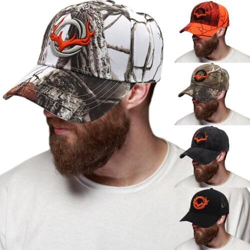 Baseball Cap Fashion Animal Embroidery Hats For Fishing Outdoor Animal Embroidery Camouflage Cap Little Elk Hunting Reasonable