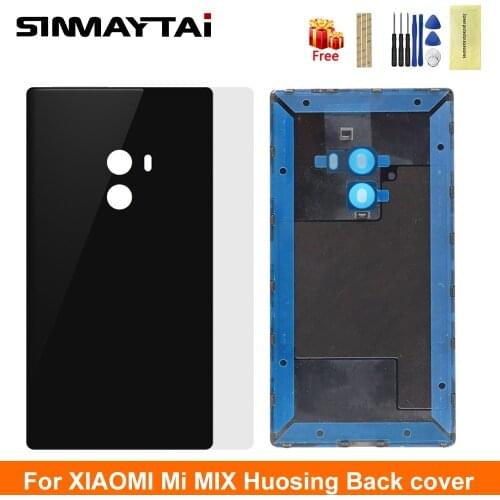 For Xiaomi Mi MiX Battery Cover Rear Door Back Housing Case For Xiaomi Mix Back Case Replacement Xiaomi Mix Cover Repais Parts