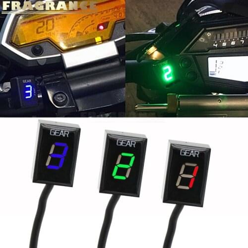 Motorcycle speed gear display finger plug and play For Yamaha FZ8 non ABS 2010-2015 equipment indicator 1-6 digital multimeter