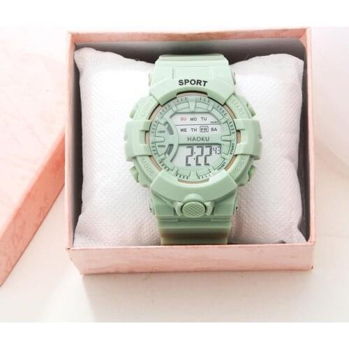2020 New Fashion Kids Digital Electronic Sport Watch Children Watch Wristwatch For GIrls Boys Teens Student Casual Watches Gift