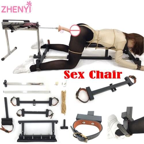 Sex Machine Sex Slavery Chair SM Binding Equipment Sex Game BDSM Toy Handcuffs Handcuff Binding Tool Sex Furuiture Binding Chair