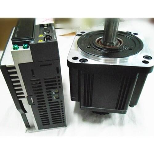 CNC 2KW AC Servo Motor & Drive kits System 220V 9.55NM 130mm with 3M Cable Servo System ECMA-E11320RS+ASD-A2-2023-U