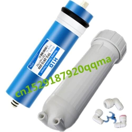 200gpd reverse osmosis water filter HID TFC-2812-200 ro membrane filter ro system + water filter osmosis housing 1/4 Quick Link