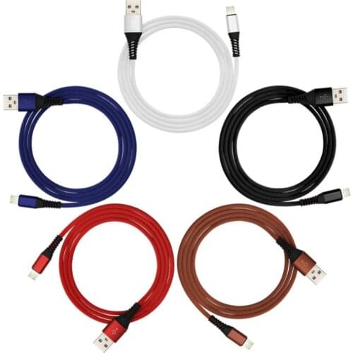 1M Phone Charge Wire For iPhone Samsung S10 Fast Charging Micro USB Cable Type C Charger Cord for Xiaomi Redmi Note 7 Oneplus 6t