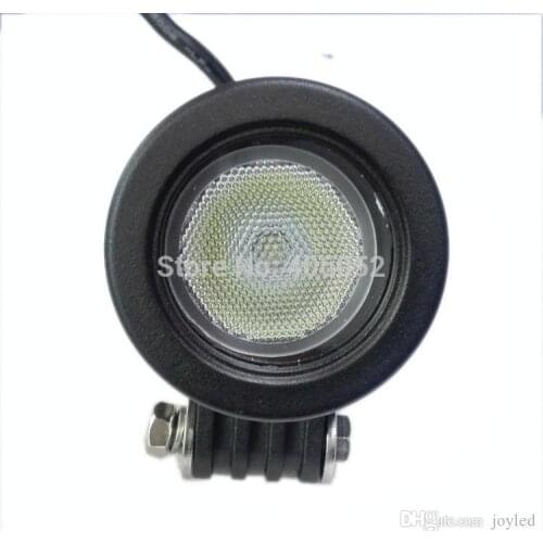 10pcs/lot Waterproof 760LM DC10-30V 10W Offroad LED Work Light LED Driving Fog Lamp for Motorcycle / Boat / ATV
