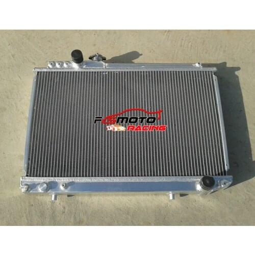 FOR 3ROW Aluminum Radiator TOYOTA SUPRA MK3 SOARER MZ20 7M-GTE Manual 1986-1992