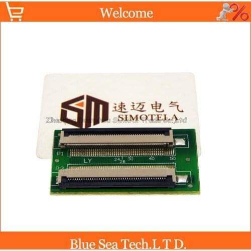 45 Pin 0.5mm FPC/FFC PCB connector socket adapter board,45P flat cable extend for LCD screen interface