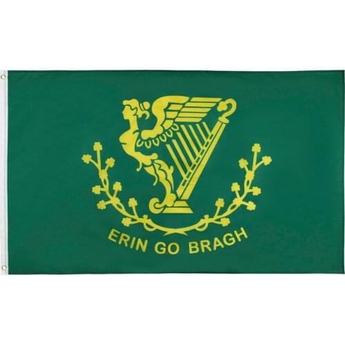 60x90cm/90x150cm Erin Go Bragh Flag 2x3ft/3x5ft Banner