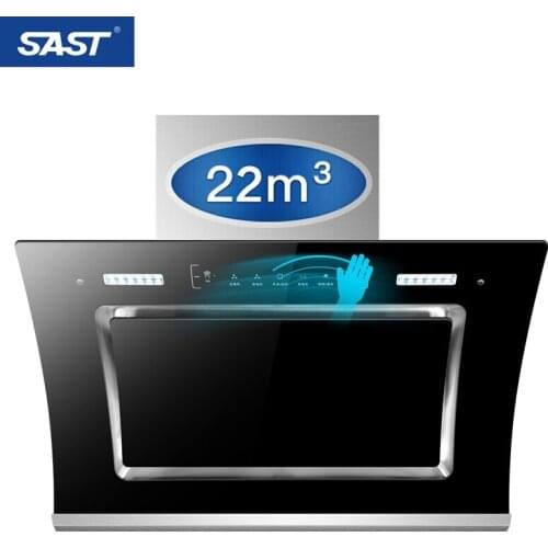 SAST Side Large Suction Kitchen Range Hood X33 Kitchen Exhaust Hood Self-cleaning 22m3/min Suction Range Hoods 220V Vent Hood