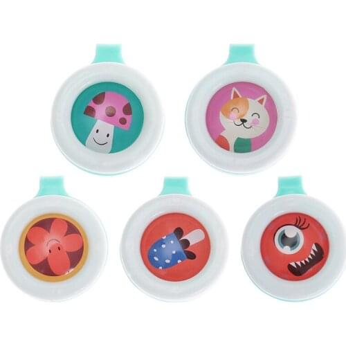 1/2/5 Random Color Mosquito Repellent Bracelets Buttons Mini Lightweight Cute Shape Driving Mosquito Baby Children Sleeping