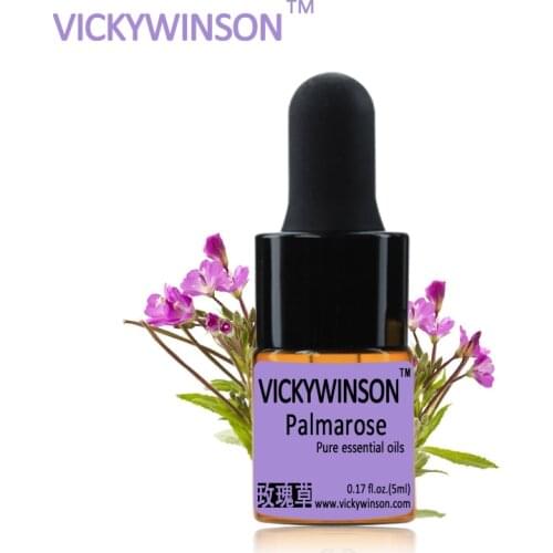 Palmarosa essential oil 5ml 100% natural Essential Oils Replenishment Control Skin cell regeneration aromatherapy oil