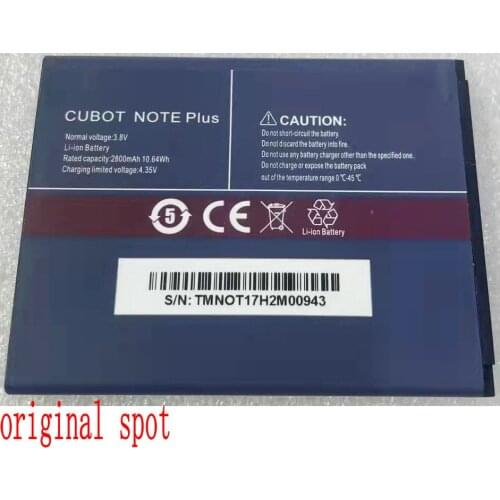 FLYORZO CUBOT NOTE Plus Phone Batteries