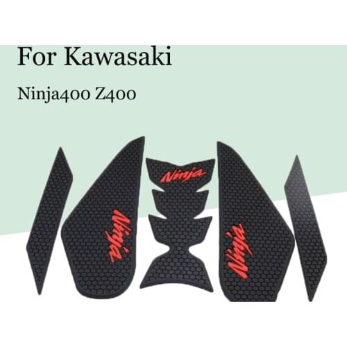 For Kawasaki Ninja400 Modified Motorcycle Z400 Stickers Fuel Tank Stickers Anti-Slip Tape Motor Sticker Car Body Stickers