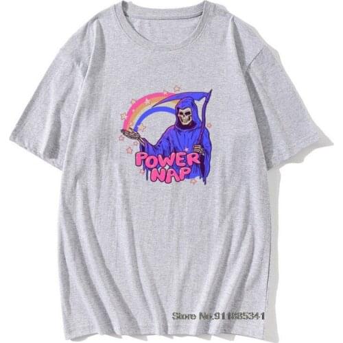 Power Nap T Shirt Camisa Warriors Sleeve 2021 Newest Vintage Teen Wolf Tops T Shirt Casual T Shirts for Men Summer Fall